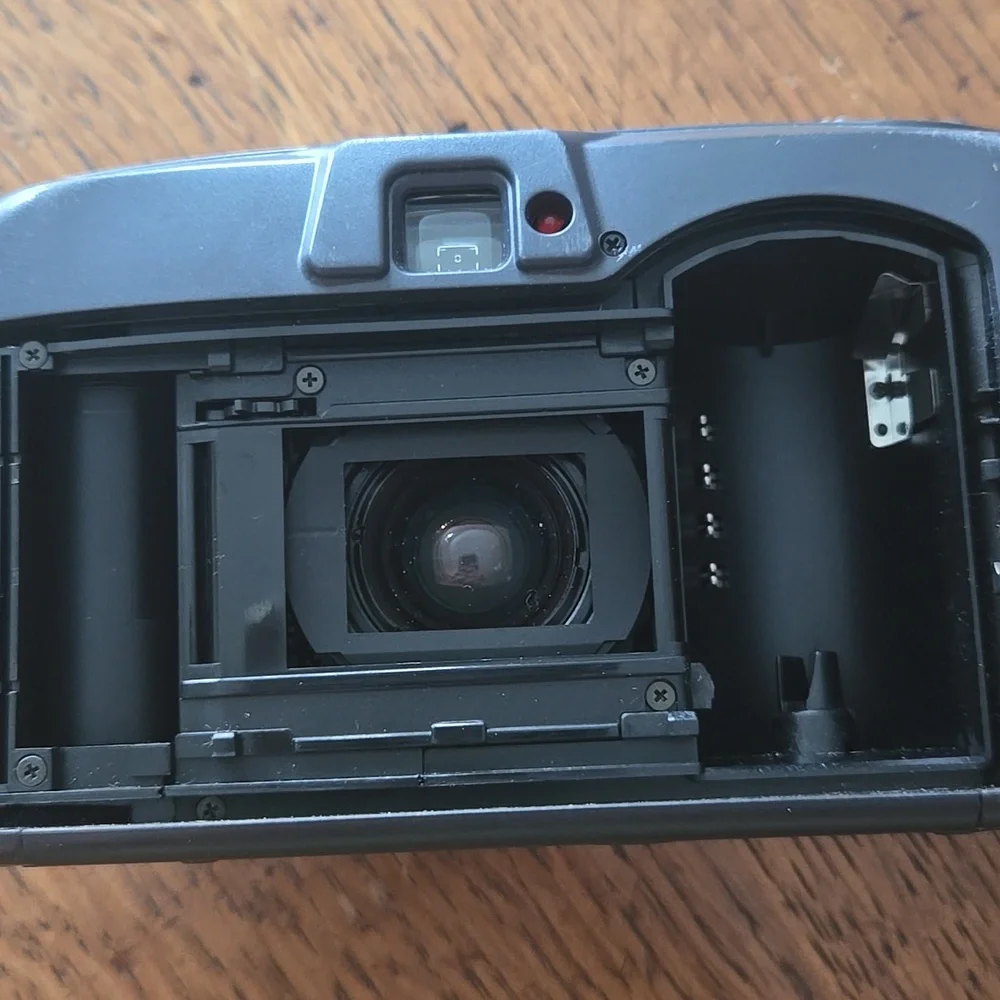 Nikon Camera One Touch Zoom 70 QD Black and Gray